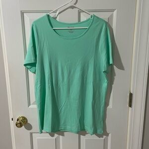 white stag nwot green top xxl